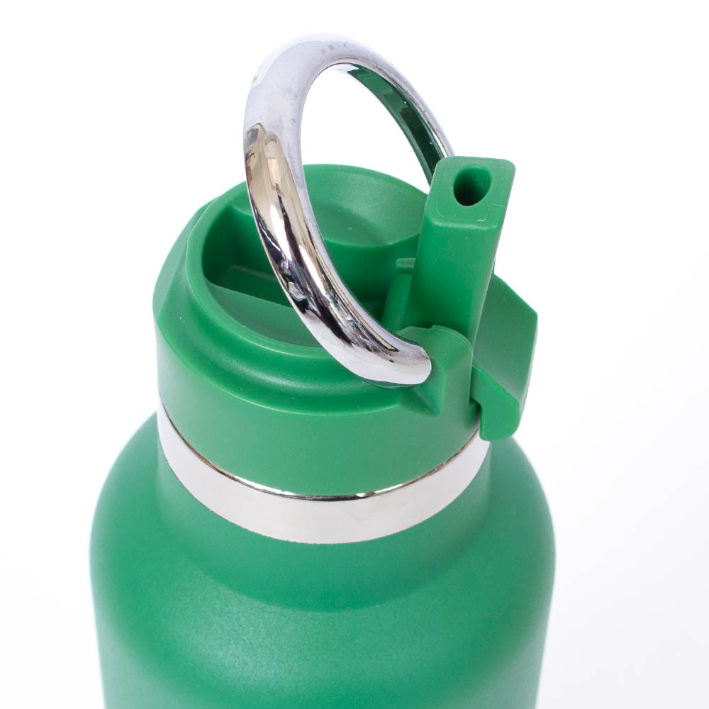 Neil, Green, Water Bottles, Metal, Home & Auto, 33 ounce, Billie, Single Wall, Stainless Steel, Powder Coated, 963915